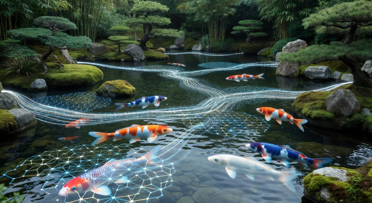 錦鯉池デジタルの波紋