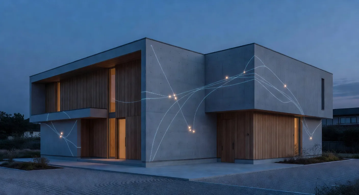 モダンな日本のテクノロジー建築